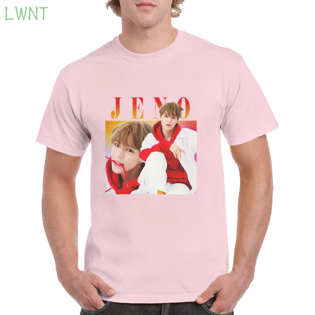 

100%Cotton Jeno NCT Rami Said Malek T Shirt Top Harajuku Aesthetic T shirt Oversized clothes Female/Man