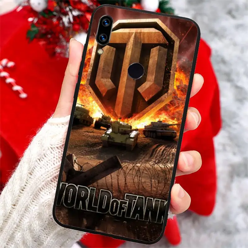 

world of tanks hot game Phone Case For Xiaomi Redmi note 7 8 9 t k30 max3 9 s 10 pro lite
