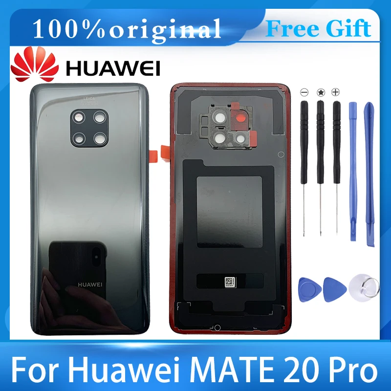 

Back Glass Cover For Huawei Mate 20 pro Battery Cover Door Rear Housing Panel Case For Huawei Mate 20 Pro Battery Cover