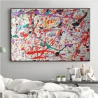 Современные картины искусство абстрактная Экспресс картина психоделический постер и принты холст настенные картины украшение для дома спальни