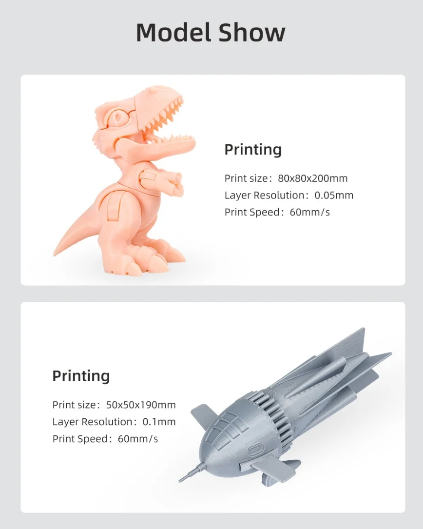 ANYCUBIC Мега нулевой FDM 3D принтеры размера плюс объем сборки impressora настольный Цвет