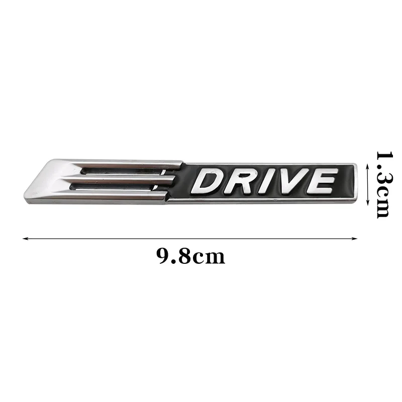 3D черная металлическая хромированная матовая наклейка Xdrive X Drive Sdrive S с эмблемой 3 4