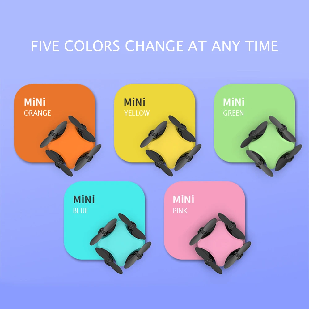 Дрон 4K в камере дроны пять цветов оболочки высокой четкости четыре складной вал