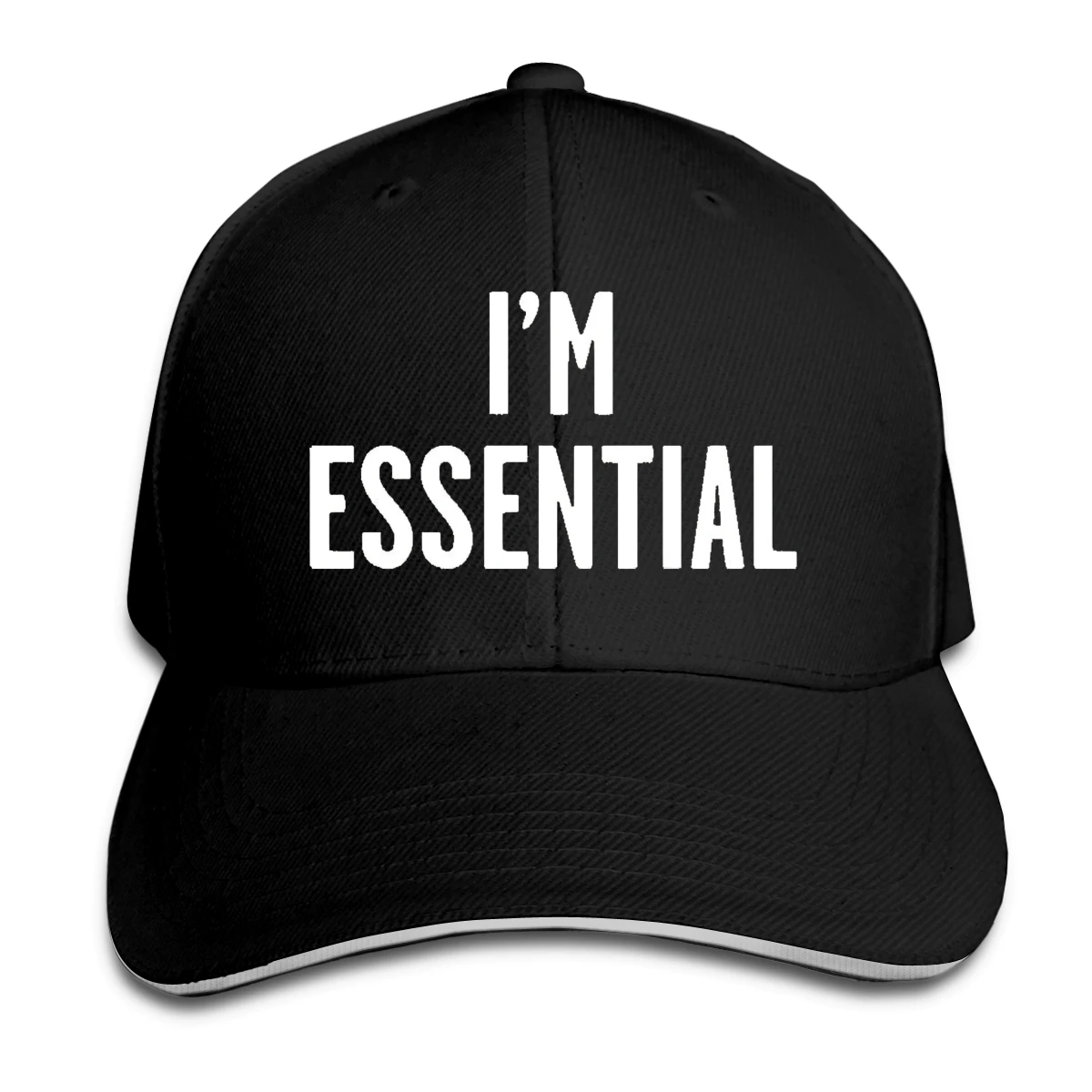 

I'm Essential Hat Baseball Cap for Men Women Fashion Adjustable Sun Hat