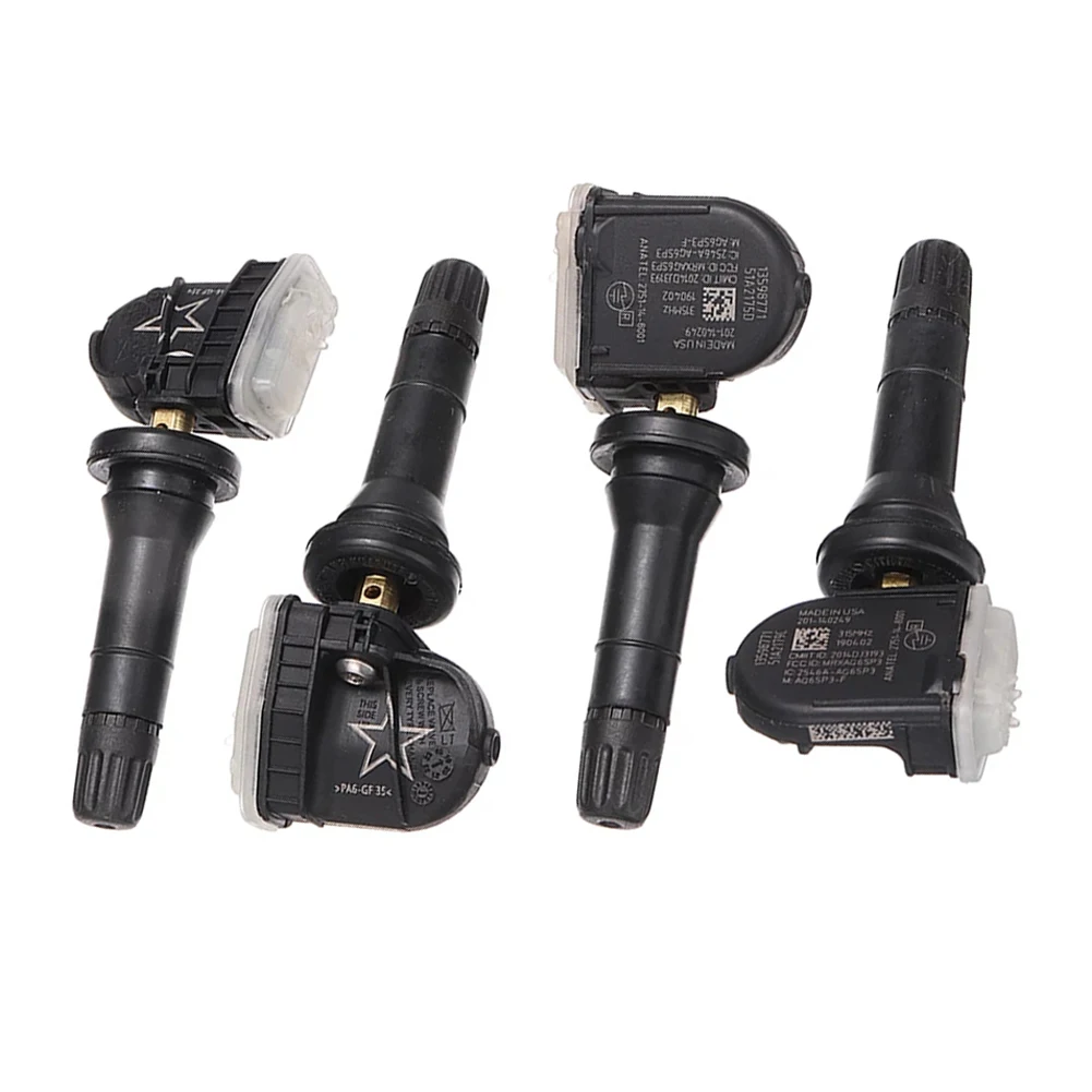 4 шт. новые датчики контроля давления в шинах TPMS для Chevy GMC GM OEM 13598771 | Автомобили и