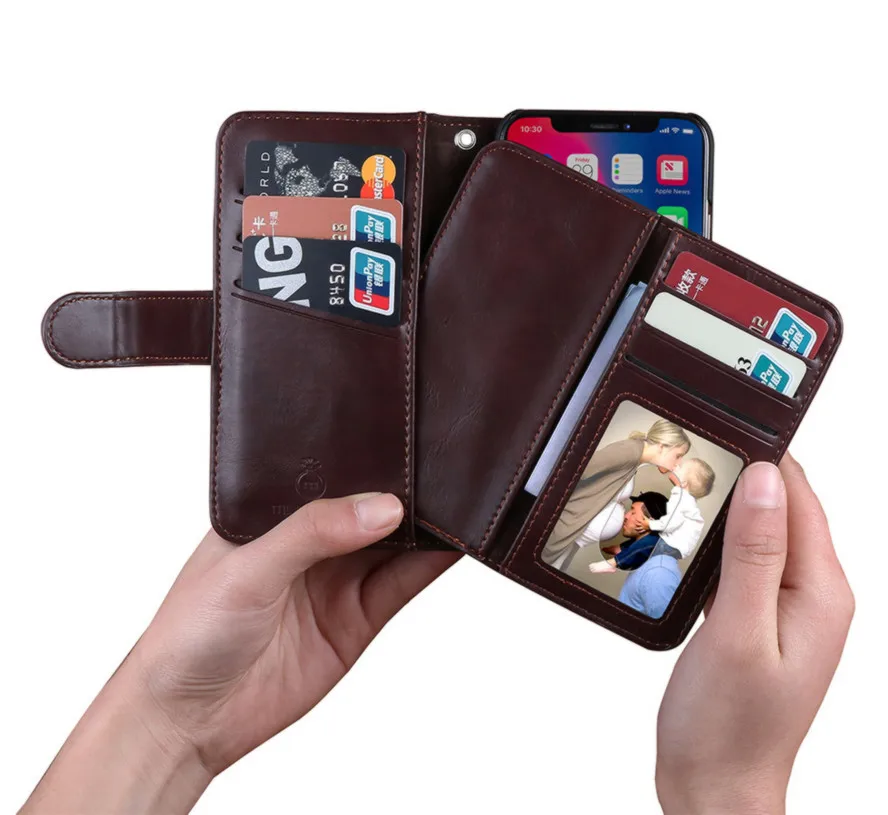 Musubo чехол для iphone X, Роскошный кошелек, чехол s для iphone 8 Plus, 7, 6s Plus, кожаный чехол, 6 Plus, флип-чехол, капа, сумка для телефона, деловая