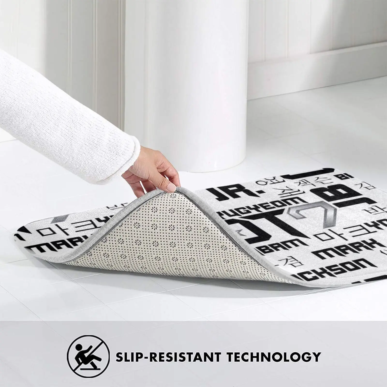 Коврик Got7 мягкий ковер Kpop корейский популярный бэмм Джексон Jr Mark Youngjae Yugyeom Jb