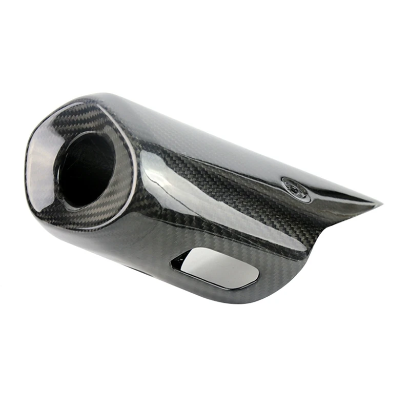 

Motorcycle Carbon Fiber Muffler Exhaust Pipe Cover Heat Shield for Yamaha MT07 FZ-07 2014-2017