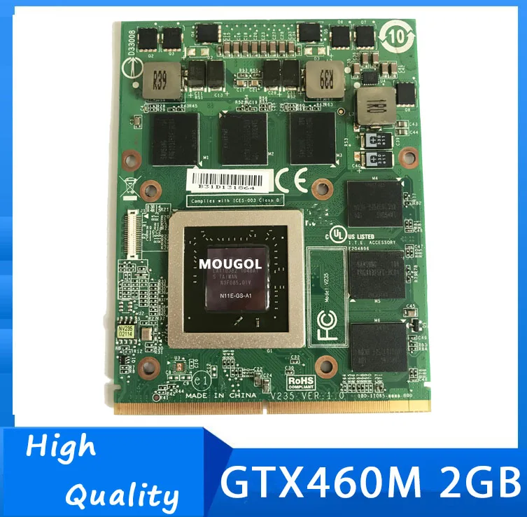 оригинальный gtx460m gtx 460 м vga видео гра