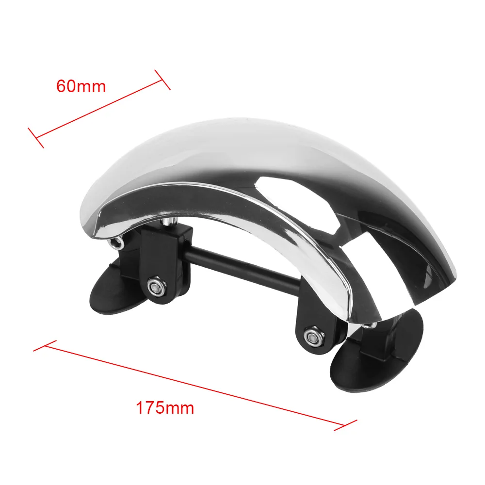 

Safety Rearview Mirror Auxiliary Blind Spot Mirror Motorcycle Windscreen Wide Angle 180 Degree Universal