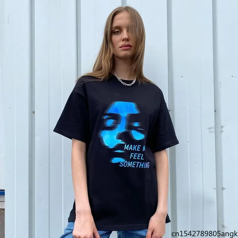 

Женская свободная футболка с принтом, в стиле Харадзюку