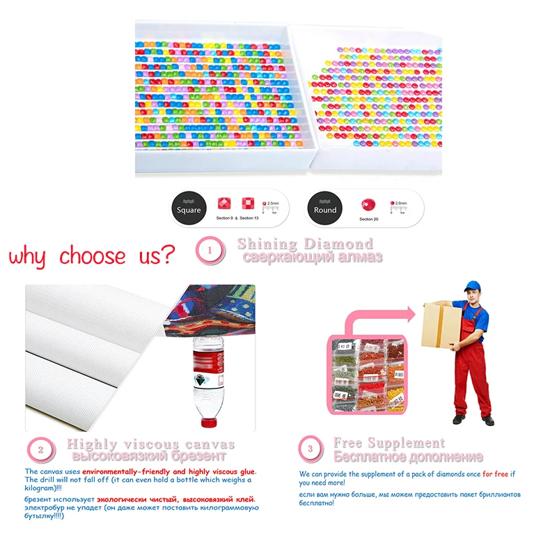 2020 Эра лиса Алмазная картина крестиком домашний декор вышивка животное Стразы