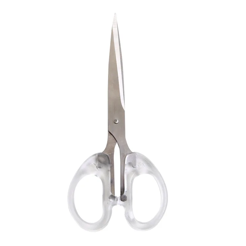 

Household Transparent Small Scissors Student Handmade Art Portable Simple Multifunctional Stainless Steel Scissors