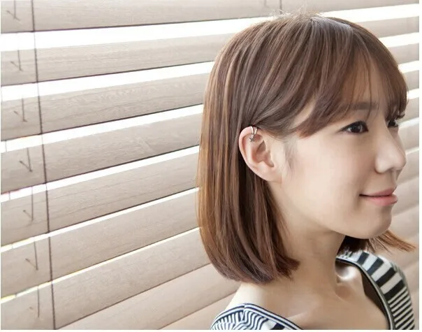 1 шт. хит продаж жемчужные стразы серьги-манжеты для женщин модные ювелирные