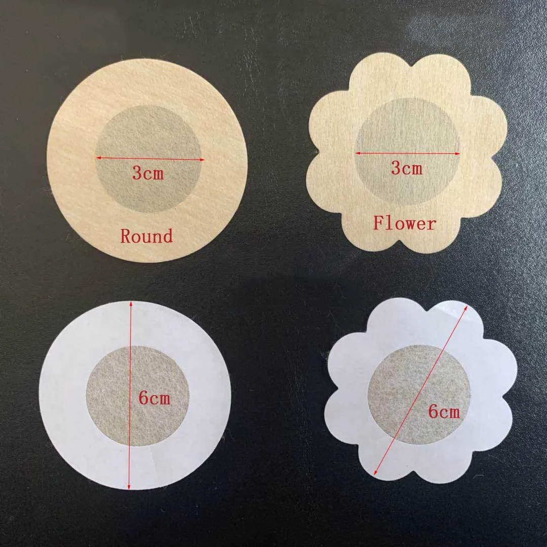 

20/60 pcs Women's Invisible Breast Lift Tape Overlays on Bra Nipple Stickers Chest Stickers Bra Nipple Covers Accessories