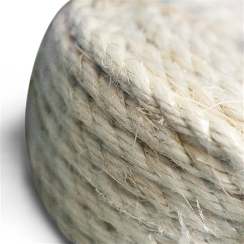 Сменная сизалевая веревка для кошек 6 мм Когтеточка устройство ремонта