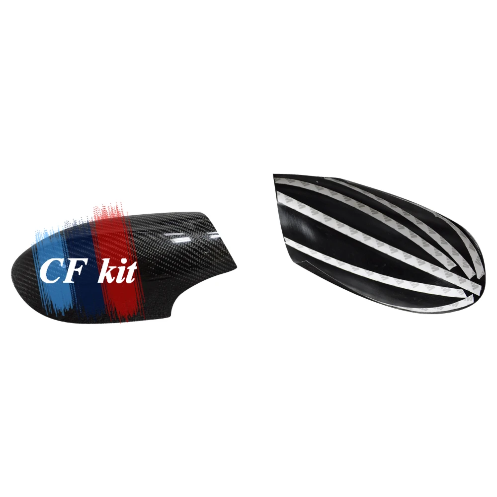 CF комплект из натурального углеродного волокна крышка зеркала заднего вида