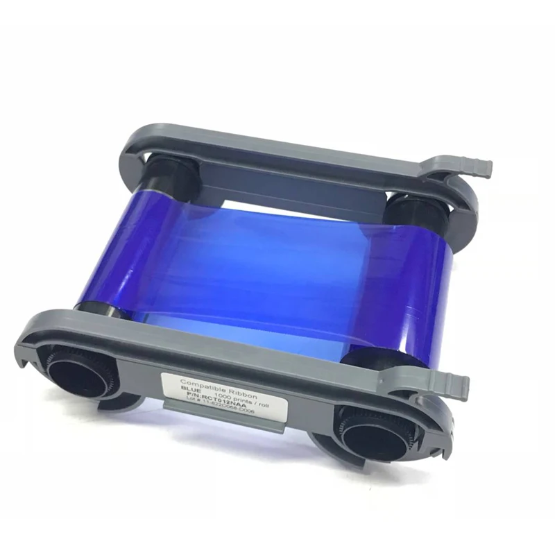Новая 800300-304 синяя лента 1000 принтов для принтера zebra ZC100 ZC150 ZC300 ZC350 | Компьютеры и