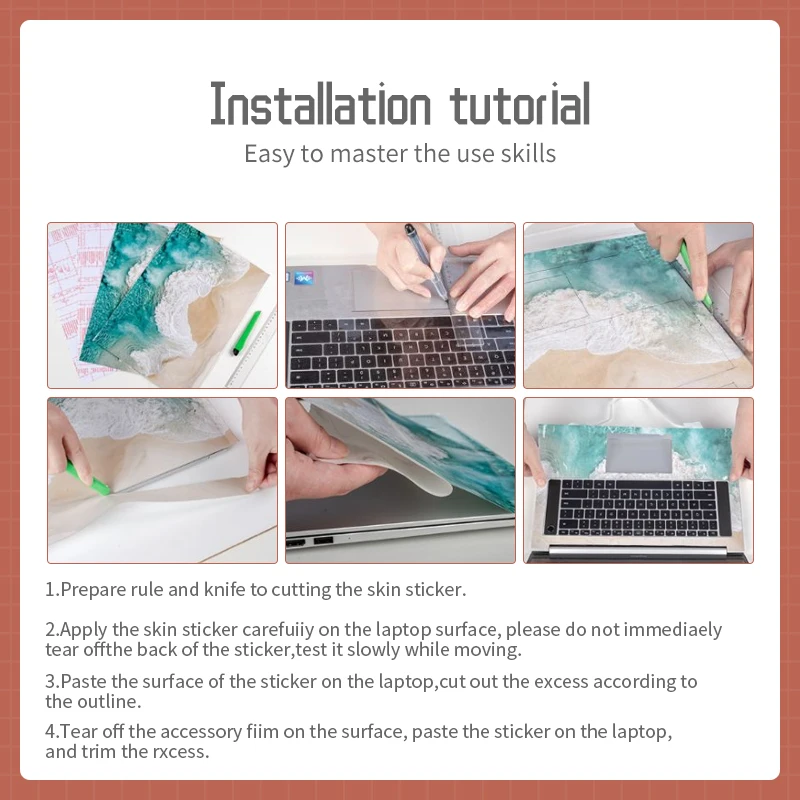 Мраморная Обложка для ноутбука наклейки скины виниловая пленка Ins декоративная