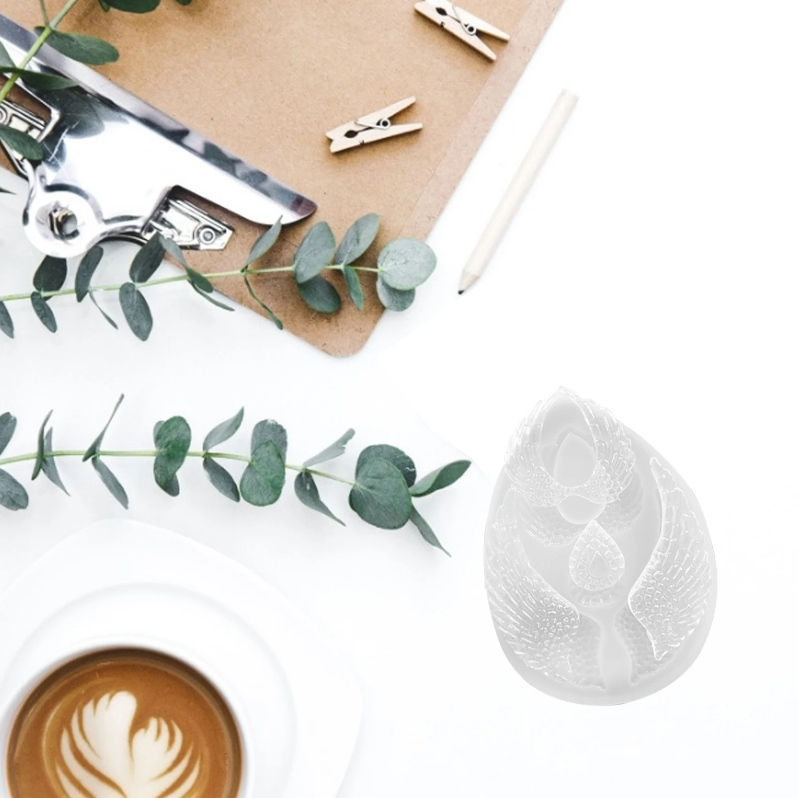 

Angel Wings Silicone Mould Crystal Epoxy Mould DIY Crafts Jewelry Making Tools Dripping Home Decorations