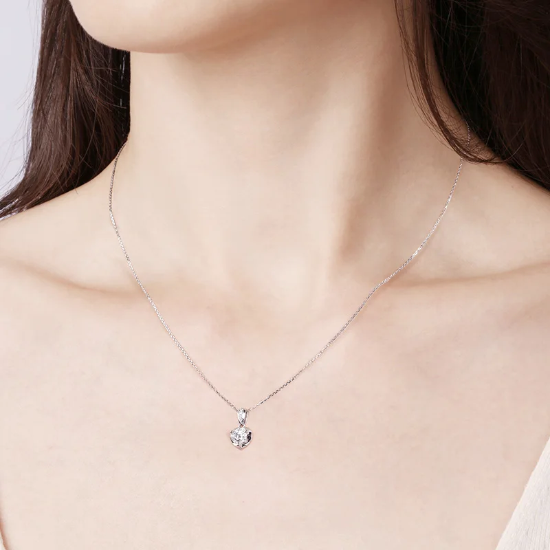 

I Do 2020 Trend Romance Series 18 K Gold Geniune Necklace Fine Jewelry Chain Necklace Love Gift For Women Christmas New Year