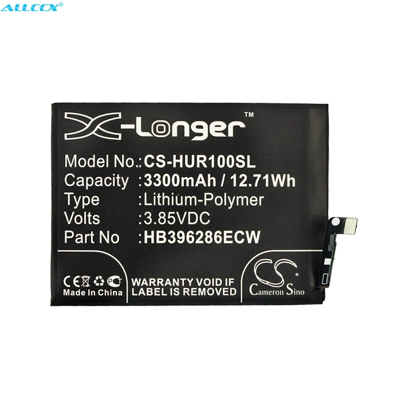 Кэмерон Sino 3300mAh аккумулятор HB396286ECW для huawei Enjoy 9 S Honor 10 Lite HRY AL00 TL00 POT L21 L23 LX1