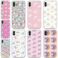 cute unicorn rainbow phone case for alcatel 1l 1s 3l 2021 1 3c 1c 1x 1v 3v 3x 2019 1a 1b 1se 2020 silicone back cover