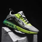 Новинка, летающая тканая спортивная обувь, большие размеры, Модные низкие кружевные беговые повседневные мужские туфли для студентов