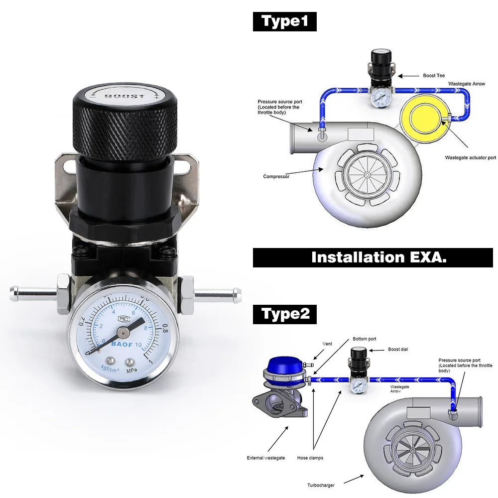 LZONE T2 Универсальный Регулируемый ручной датчик TURBO BOOST контроллер 1 150 PSI SR20DET SR