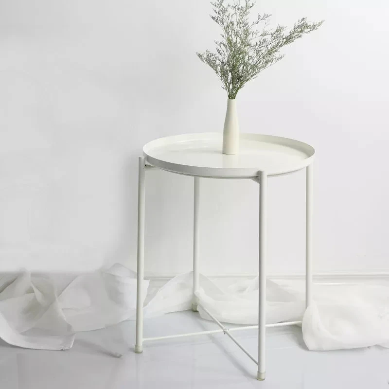 

Nordic Style Modern Metal Small Coffee Table Sofa Side Tea Table For Living Room Simple Household Furniture