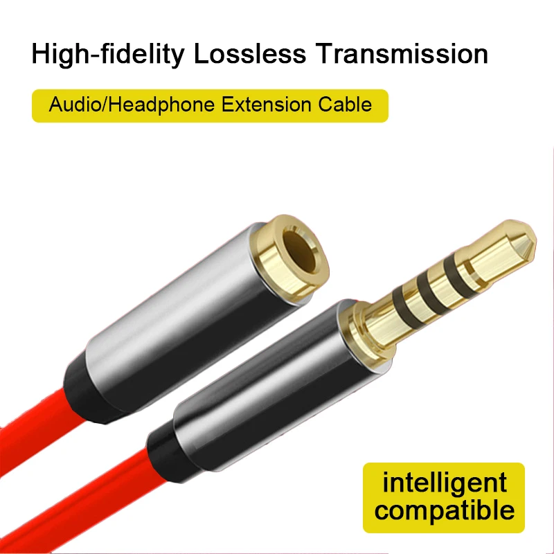 

3.5mm Jack Aux Extension Audio Cable Male To Female Audio Cable For Headphone MP3 MP4 Player Speaker PC Earphone Extend Cable