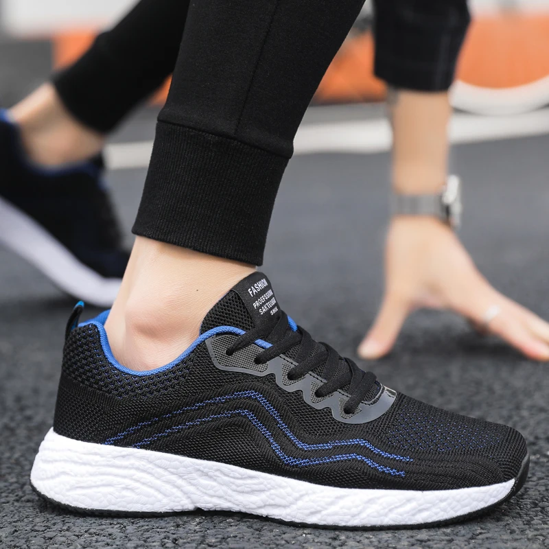 

Мужские кроссовки 2021, удобная спортивная обувь, Мужская трендовая легкая прогулочная обувь, мужские кроссовки, дышащая обувь