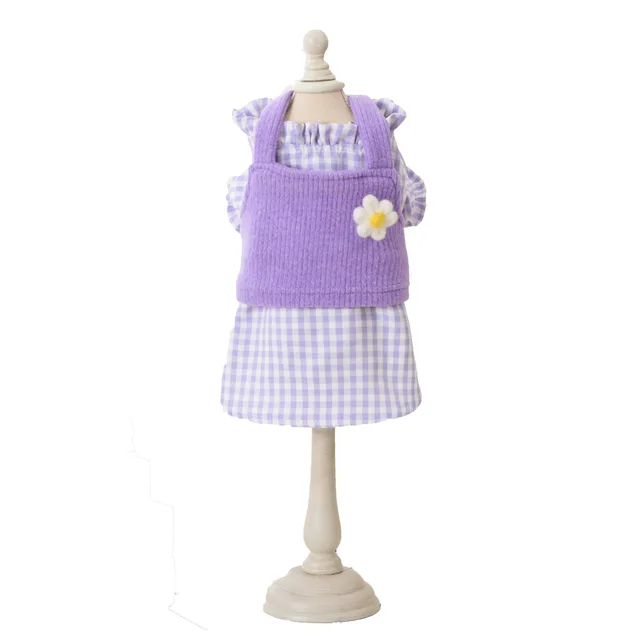 Spring Summer T-shirt Dog Clothes Two-piece Skirt for Small Dogs Yorkies Pomeranian Bichon Poodle Pet Cat Puppy Shirt Clothing