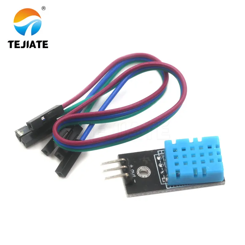 1 шт. DHT11 датчик температуры/влажности Модуль монитор/передатчик зонд KY-015 для ARDUINO