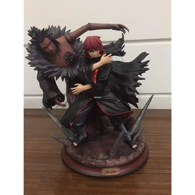 1" Статуя Наруто Akatsuki бюст Сасори полноразмерный портрет акасуна нет Сасори GK Коллекционная модель игрушки коробка 29 см Z2590