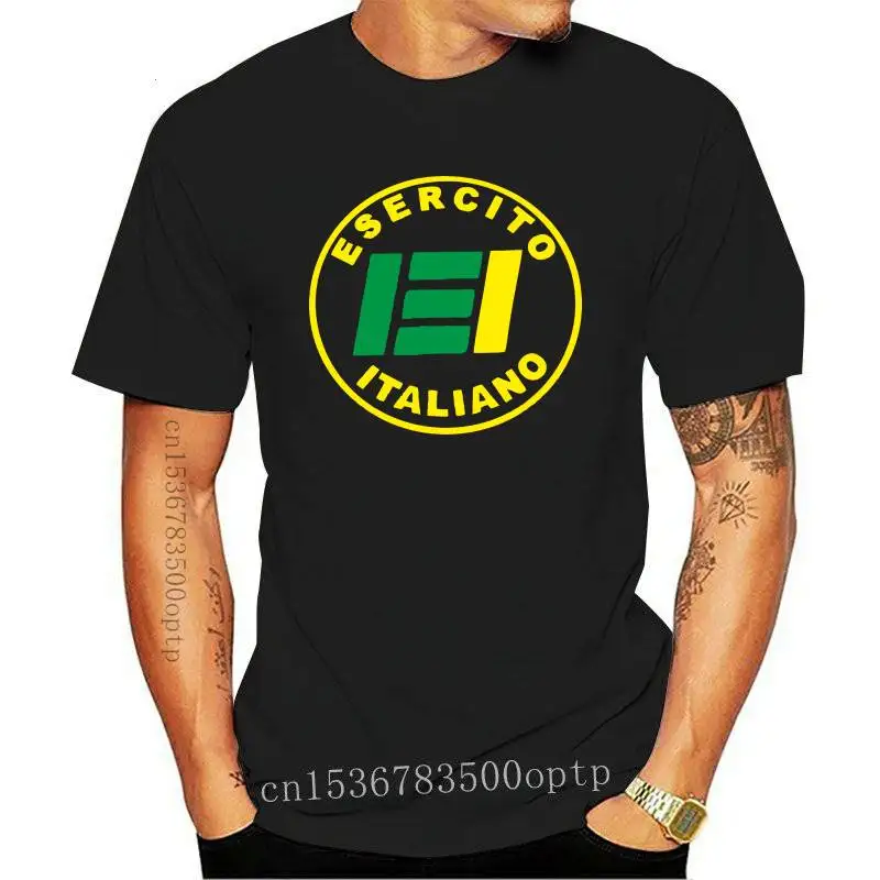 

Esercito итальянская мужская модная футболка