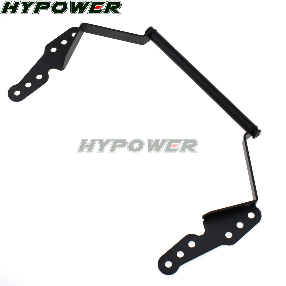 Черный кронштейн для навигации держатель смартфона GPS Suzuki DL 1000 V строма vстрома 2017