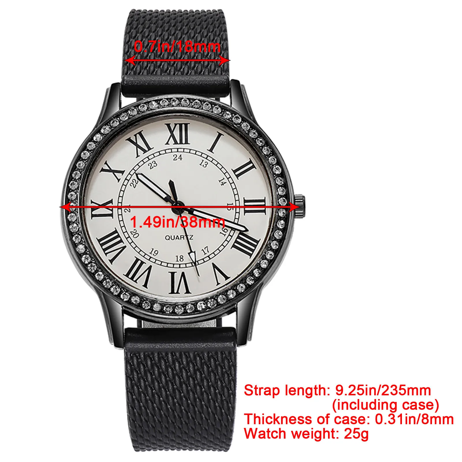 

Fashion Watch Montre Femme Diamond-Studded Luminous Retro Female Watch Belt Quartz Wristwatch Reloj Mujer Women's Watches 2020