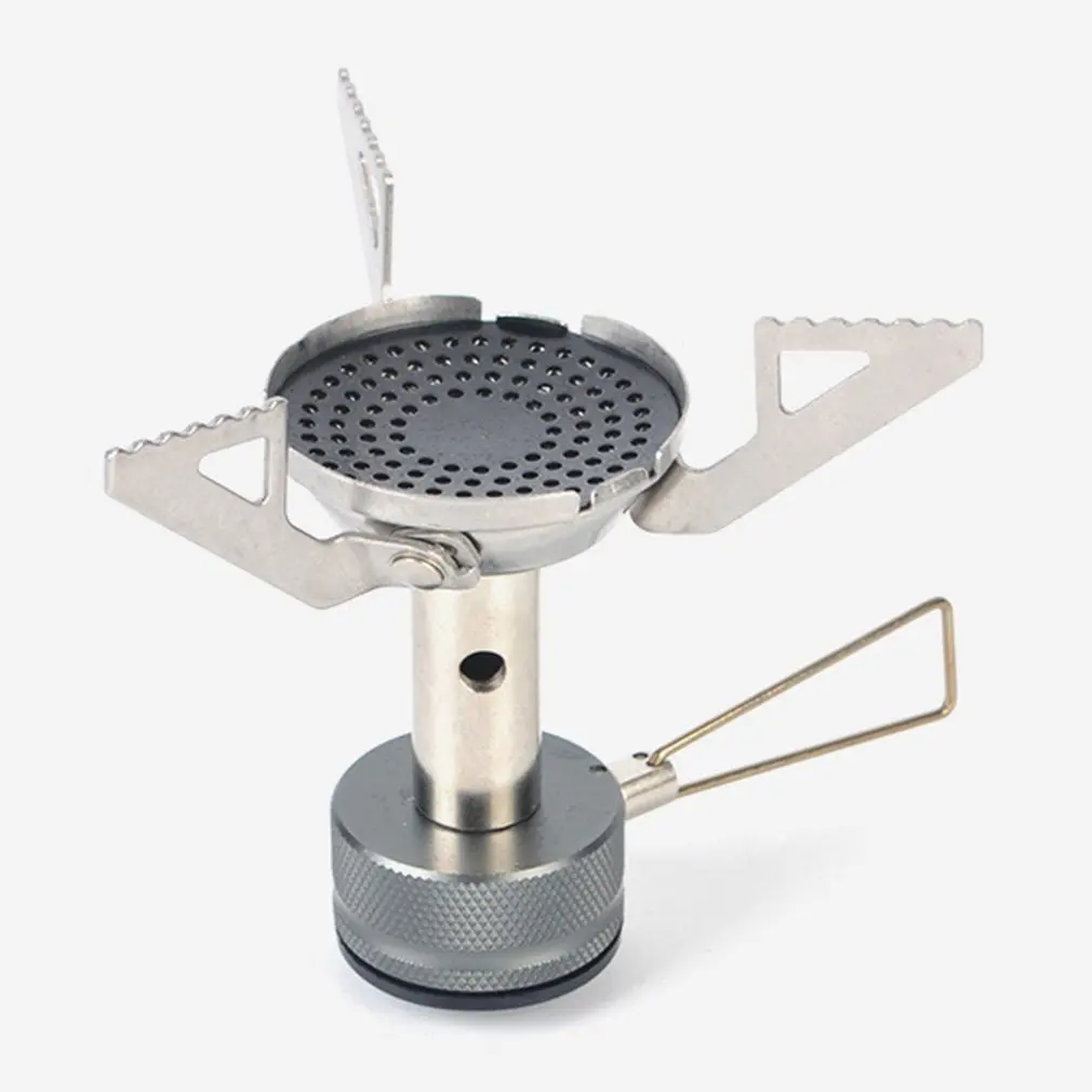 

Stainless Steel Mini Ultra Light Outdoor Stove Outdoor Picnic Camping Stove Integrated Gas Stove Mini Stove
