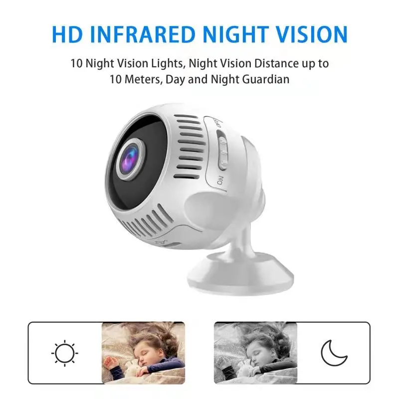Беспроводная мини камера видеонаблюдения с Wi Fi HD 1080P|Камеры видеонаблюдения| |