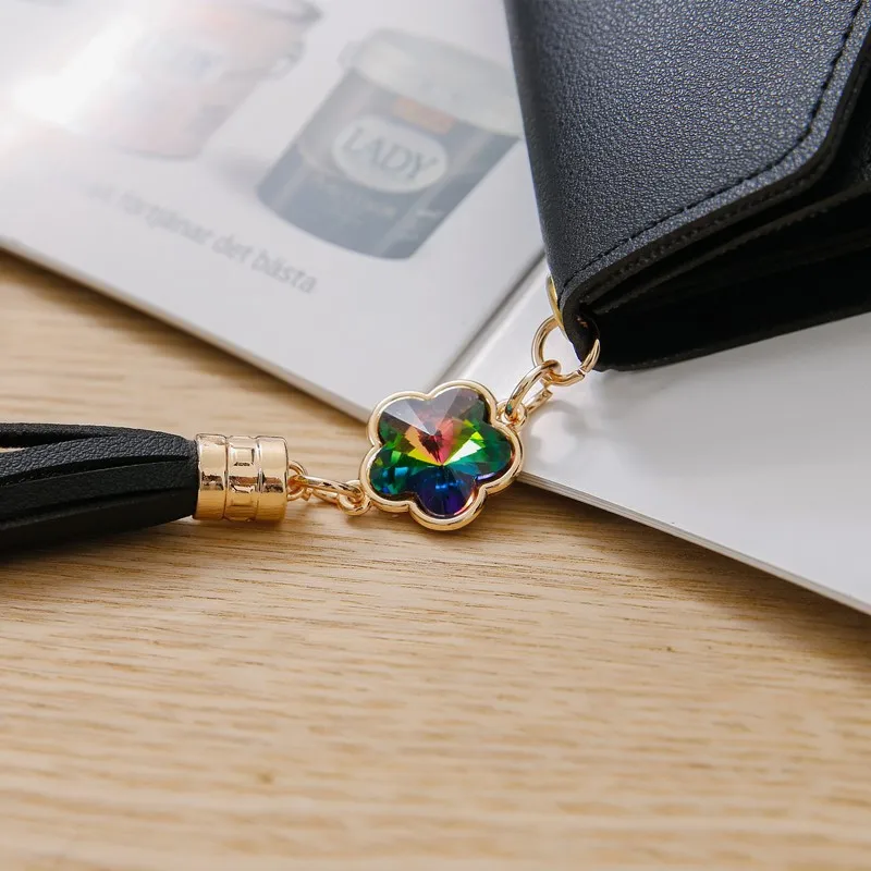 Новинка 2019 модные маленькие кошельки конверты для женщин женские короткие