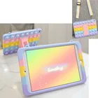 Чехол для iPad 10,2, 9,7 Pro, 10,5, 11, 2020, 2021, Air 3, 4, силиконовый, с подставкой