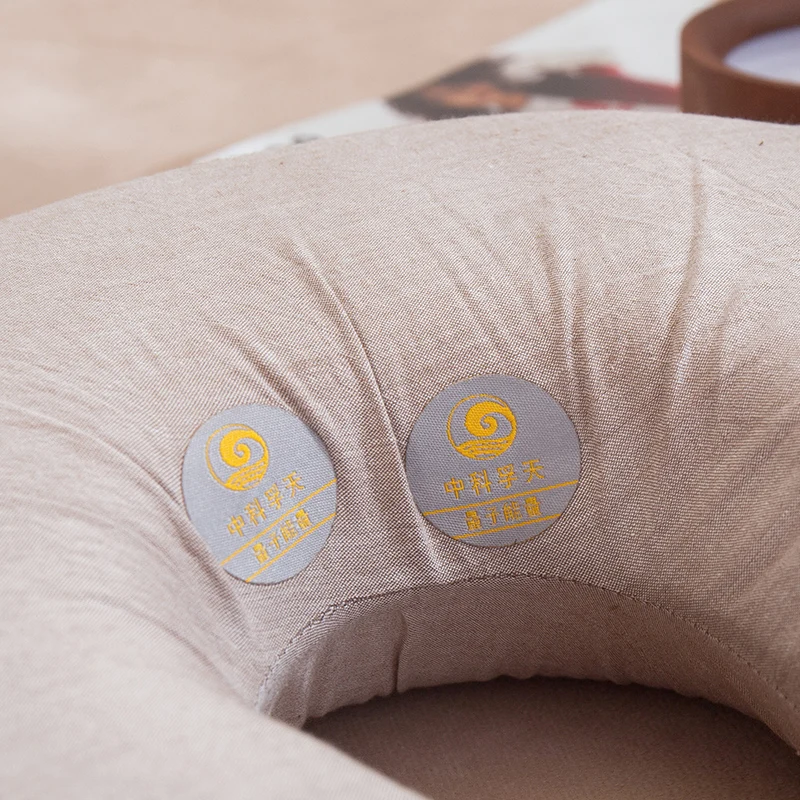 U образная подушка из пены с эффектом памяти медленно восстанавливающая форму