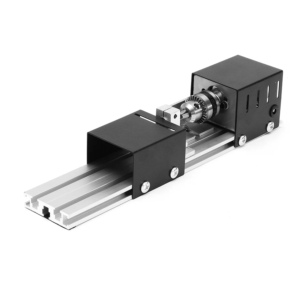 Мини токарный станок Drillpro для обработки дерева набор токарных станков сделай сам