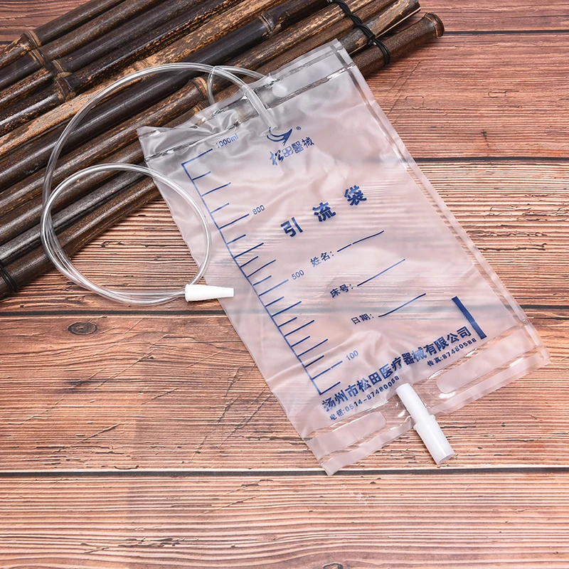 1 шт. 1000 мл мочи мешок для сбора катетер здоровья дренажный мужской анти
