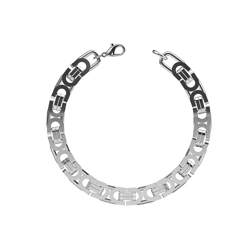 

YUNAMENG Fashion Jewelry Men Stainless steel Bracelet Individuality be strong-willed jewelry
