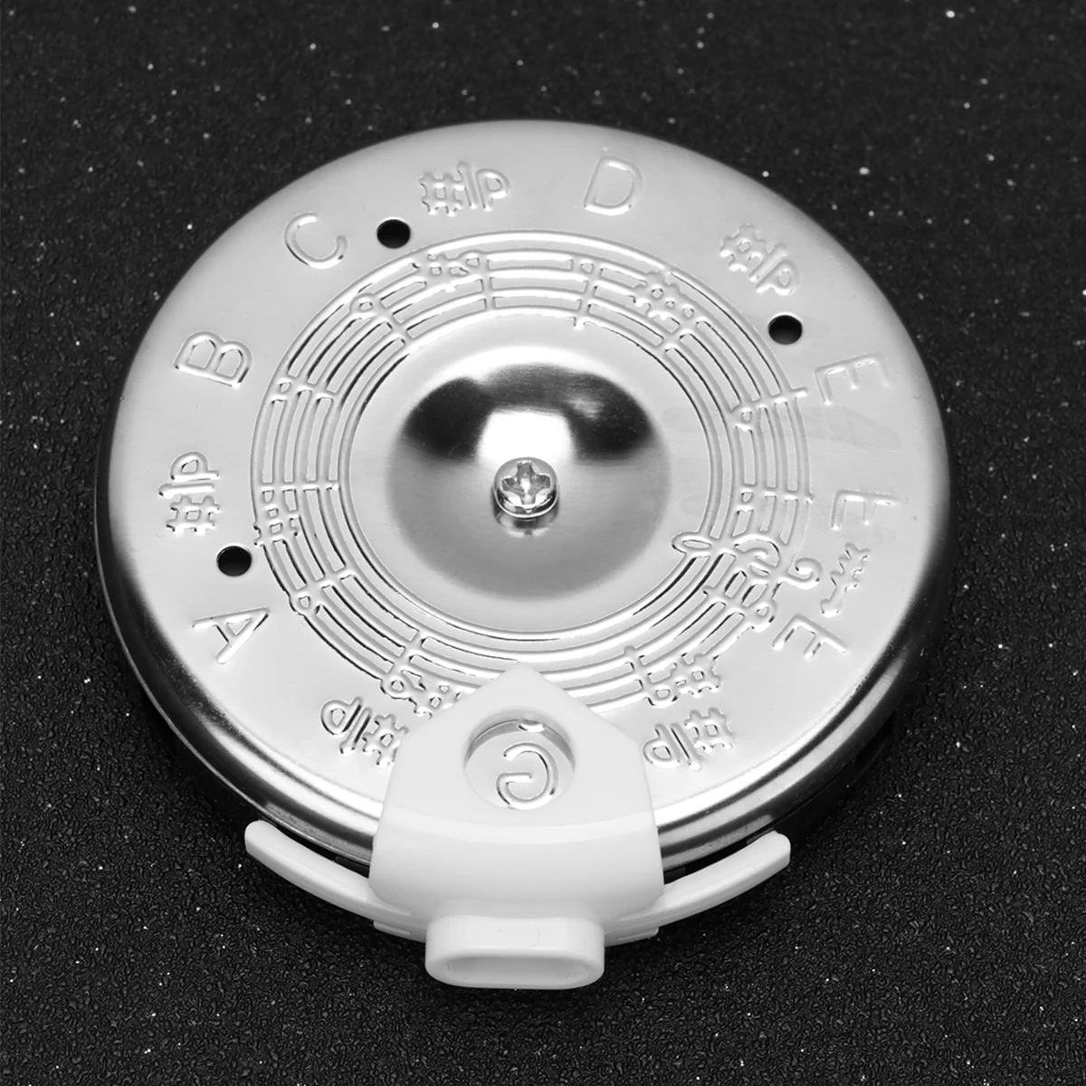 13 Tone Note Key Chromatic Holes C-C Pitch Pipe Guitar Tuner Tuning Violin Bass (Silver) | Спорт и развлечения