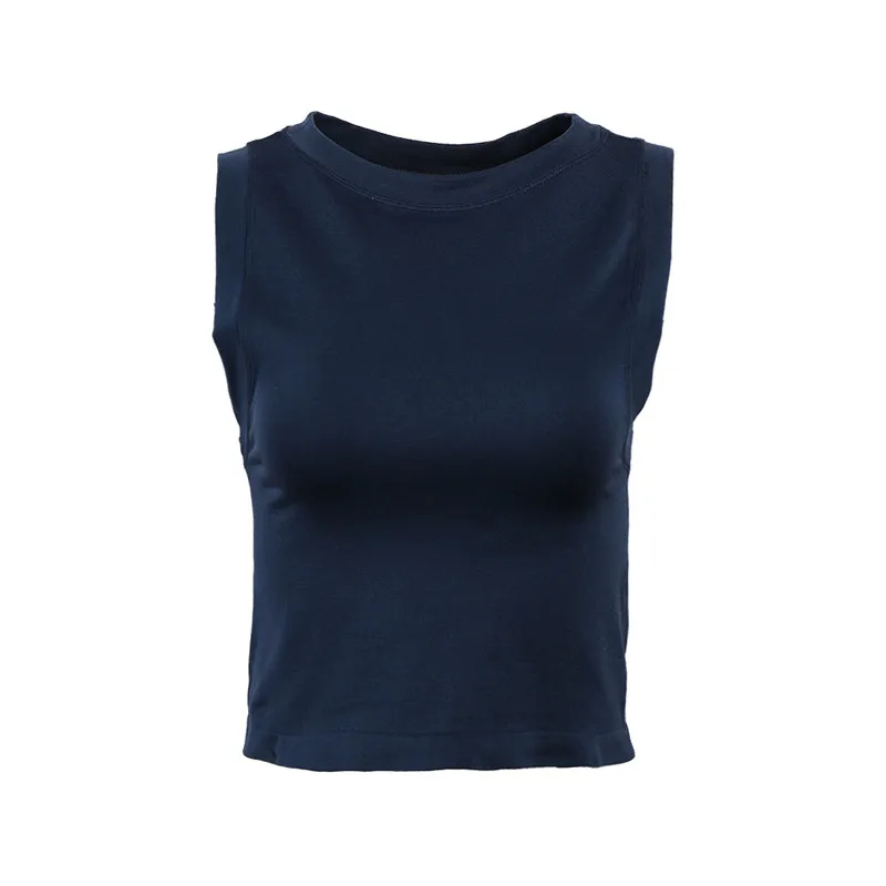 

Yoga Shirts Workout Vest Fitness Clothing for Women Seamless Top Sports Wear Running Loose Sleeveless Shirts Athletic Yoga Vest