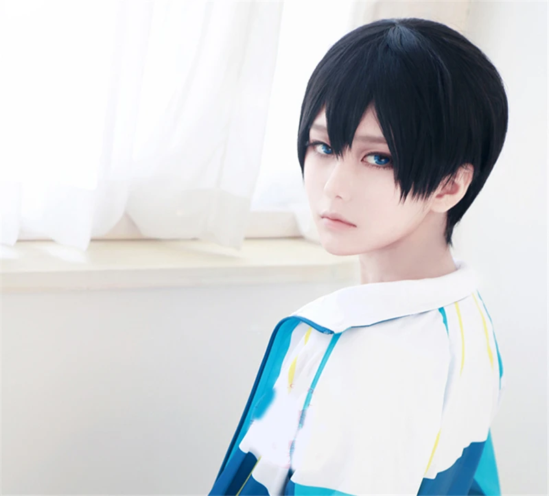 Аниме бесплатно! Парик Косплэй костюм декоративный реквизит Харука