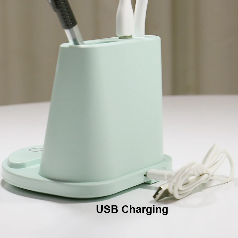 Макияж зеркальный стол лампа с держателем для телефона лампы USB вентилятор